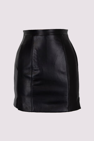 Leather Mini Skirt